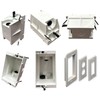 iMBAPrice IMBA-DVFR1W-1 (1-Gang) Recessed Electrical/Outlet Mounting Box w/Paintable Wall Plate