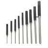 Long Drive Roll Pin Punch Set of 9 Pcs-Imperial Sizes/Hardened