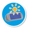 Smoby - Solar Light with Carry Handle - Playhouse Accessory,