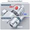 Zamery Shower Mixer with Thermostat Fitting Shower Bath Tap Shower