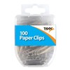 Tiger Paper Clips - Coloured - 100 Clips