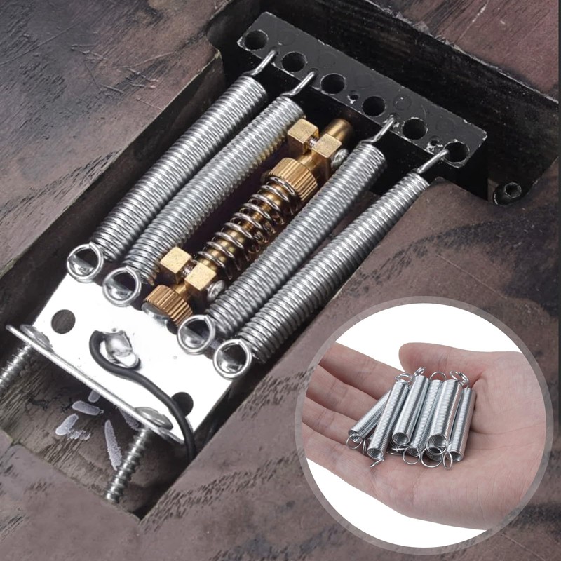 200 Piece Spring Assortment Set Kit - Various Tension Springs,