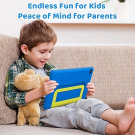 Jeazans for  Kid Tablet 10.1 inch Android 14 Quad Core 8+64GB; 1TB Expand WiFi Bluetooth