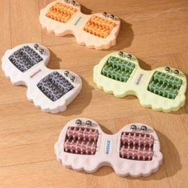 Sole acupressure roller calf massage device acupressure footrest For acupressure 10ea