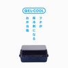 Miyoshi Seisakusho 0101-0184 GEL-COOL Lunch Box, Integrated Ice Pack, Berry