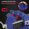 Heavy Duty Bench Vise 4.5 Inch: Table Clamp Woodworking Vice