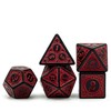 Cusdie 7Pcs/Set DND Dice Set D&D Polyhedral Dice for TTRPG