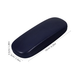 Healvian 2pcs Holder: Compact Eyewear Container for Men Women - Hard Frame Case for Sunglasses Goggles for Home Office Travel Use
