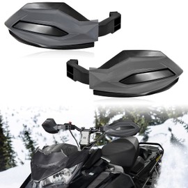 SAUTVS Handguards Protector Wind Deflector for Ski-Doo, Plastic Hand Guards Handlebar Air Deflectors Kit for Ski-Doo REV Neo XS XM XP XR XU Accessories (2PCS, Replace #‎860200712)