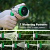 RESTMO Garden Hose Nozzle, Heavy Duty Metal Water Hose Nozzle