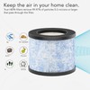 Allisfresh MA-01CW True HEPA Replacement Filter Compatible with Miko Ibuki