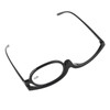Magnifying Eye Makeup Glasses Women Stylish Flip Down Lens Cosmetic