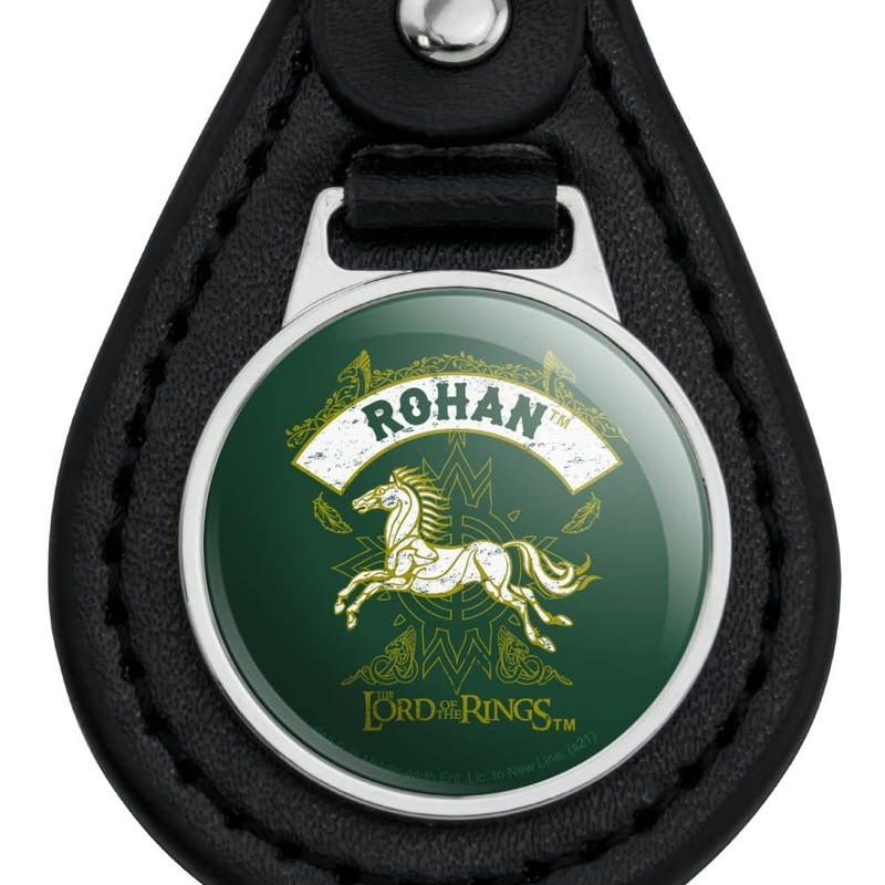 GRAPHICS & MORE Black Leather Lord of the Rings Rohan