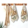 Snowmolle Happy Easter 2 Pack Hand Towels for Bath, Easter