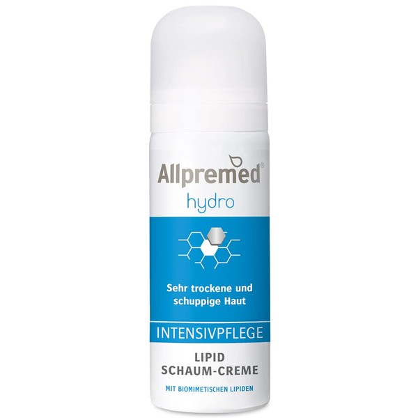 ALLPREMED Hydro Foam Cream Intensive Care - Instant Moisture for Dry to Very Dry and Flaky Skin - 50 ml