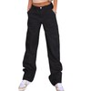 WZIKAI Cargo Pants for Women High Waisted Casual Pants Baggy