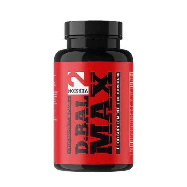 D-BAL MAX - Powerful Legal Bodybuilding Supplement - Advanced Performance and Recovery Agent - 60 Capsules