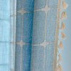 Deeprove Blue Boho Curtain 84 Inches Long for Kid Boy's