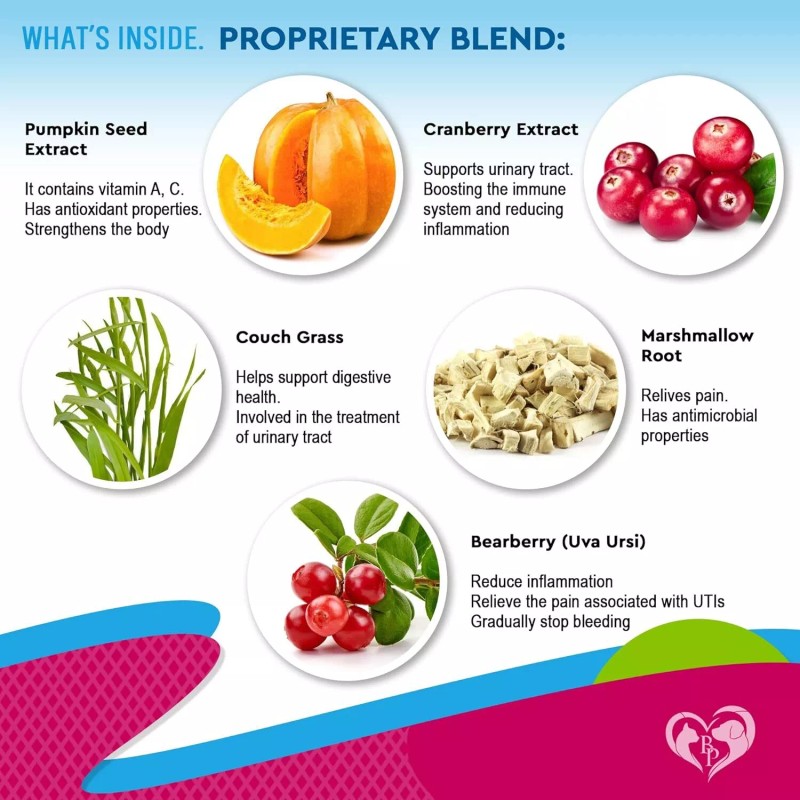 Beloved Pets Natural Urinary Tract Support Supplement For Cats And