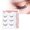 5D False Eyelashes Complete Makeup Set for Magnetic Eyelashes with