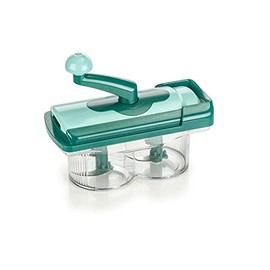 Genius Nicer Twist Smart | 7 Pieces | Vegetable Cutter | Onion Cutter | Pesto | Chopping | Chopping | Mint Green | As seen on TV | NEW