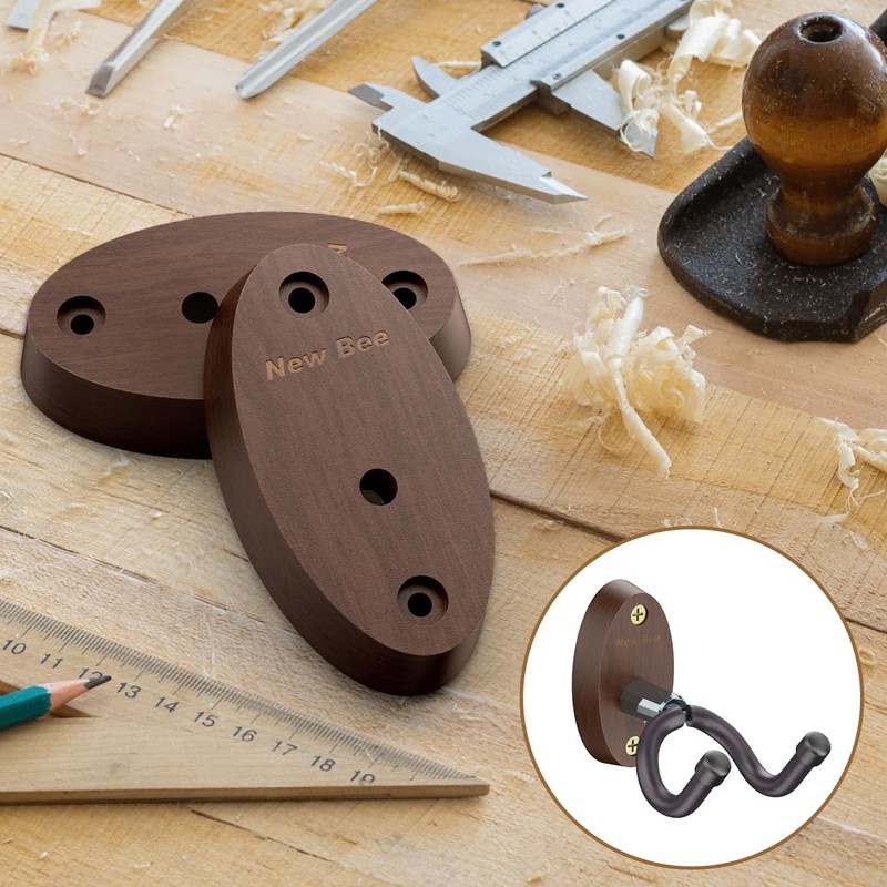 Guitar Hanger, Wall Hanging, Guitar Hook, Stable, Space Saving, Guitar