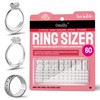 Ring Sizer Adjuster for Loose Rings, 60 Piece Set with