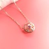 Sailor Moon Necklace Women's Key of Time Crystal Star Compact