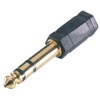 Vivanco Audio Adaptor 6.3 mm Jack Plug to 3.5 mm Jack Socket Compact