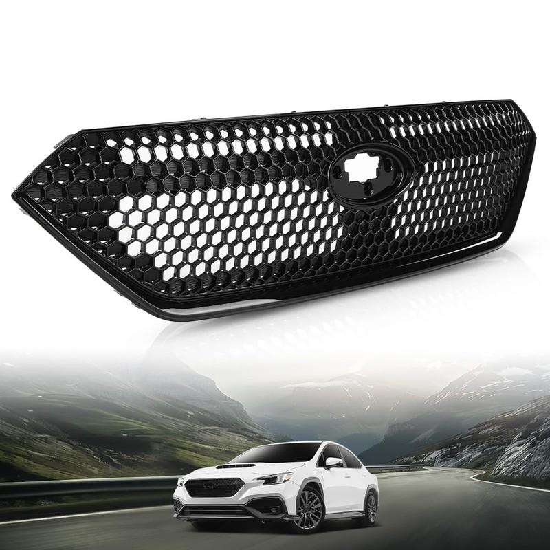 LQI Front Bumper Grille Assembly Compatible with Subaru WRX 2022-2023