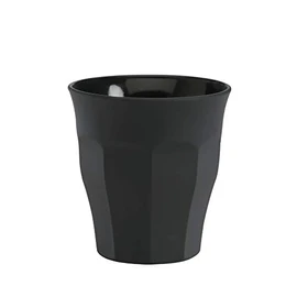 Duralex Picardie Stainless Steel Tumbler, Black, 90 ml Capacity (6 Pieces Set)