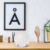 Sweetude 2 Pcs Large Plate Stands for Display Metal Frame