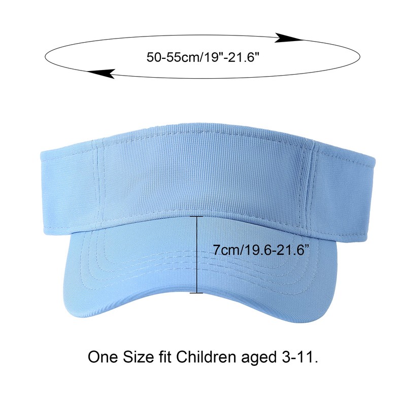 Jastore Sombrero plegable para niños y niñas, de algodón, para