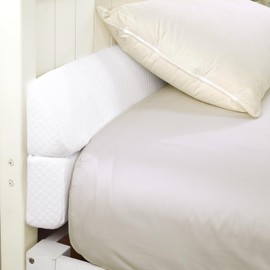 MABOZOO Pillow Wedge for Headboard Gap,White Bed Wedge Gap Filler Full Size,Foldable Bed Wedge Pillow for Headboard,Foam Mattress Gap Filler,54"x6"x6"