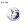 sourcing map Hex Lock Nuts - M5 x 0.8mm Stainless