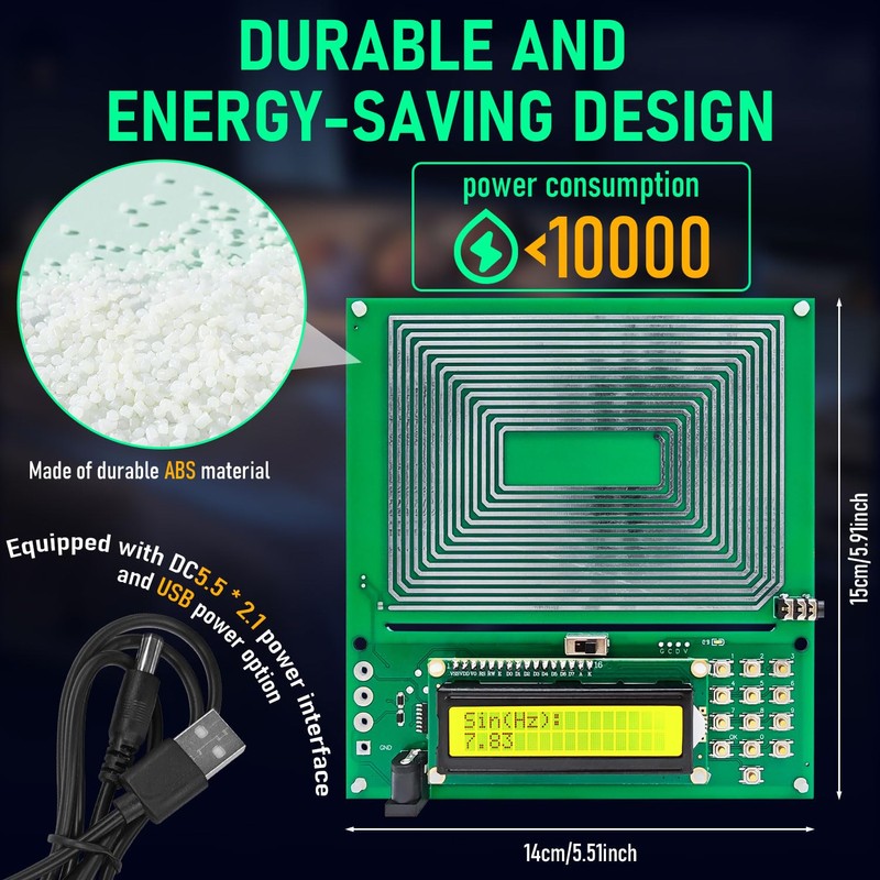 Schumann Wave Resonance Generator, 7.83Hz Frequency Generator, Ultra-Low Frequency Pulse