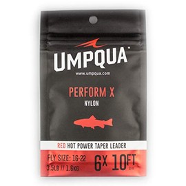 Umpqua Red Hot Power Taper Trout Leader 10' 6X