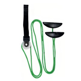 KSJEHW Sports Shoulder Physiotherapy Pulley | Fitness Gymnastics Rope with Handles and Attachment | Shoulder Pulley for Training, Rehabilitation, Rehab, Shoulder Mobility (Verde)