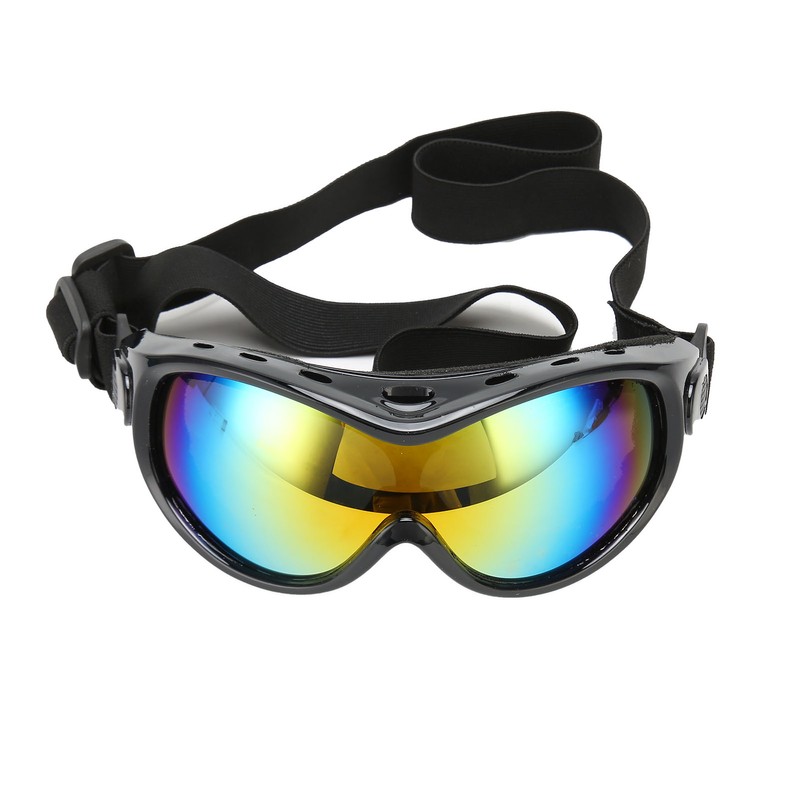 Large Dog Sunglasses UV Protection Waterproof Windproof Adjustable Dog Goggles