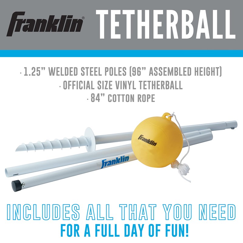Franklin Sports Recreational Tetherball Set