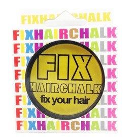 Fix Hair Chalk, Neon Yellow 3.5 G