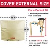 Redford Supply Co. Cold Snap (5°F) Backflow Preventer Insulation Cover,