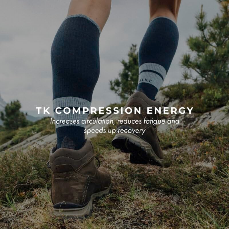 FALKE Men's TK Compression Hiking Socks Medium Padding Compression Stabilising