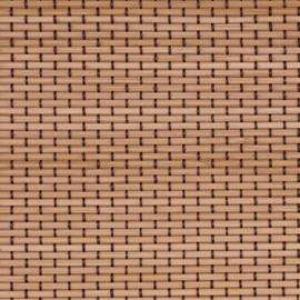 Cordless Bamboo Roman Shades Thermal Backed Insulated Room Darkening Bamboo Roman Shades Cordless Roman Shades for Windows (28" W x 63" L)