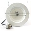 5-6 in Recessed LED 12W 3000K Retrofit Downlight Kit -