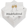 HEKU 30243-329 100 napkins, cellulose, ‘Mädelsabend' (German language)