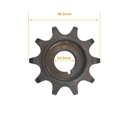 CDHPOWER 10Tooth Clutch Gear Drive Sprocket Set for 415 Chain - 80CC Gas Motorized Bicycle-Bicycle Motor Engine Parts