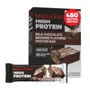 MUSASHI High Protein Bar, 45g Protein, 2g Total Sugars, Milk