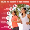 Vegan Iron Gummies - High Potency Iron Supplement for Women