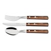 (Tramontana) Tramontana Walnut Polywood Dessert 3-Piece Set / (트라몬타나)트라몬티나 월넛 폴리우드 디저트 3종세트